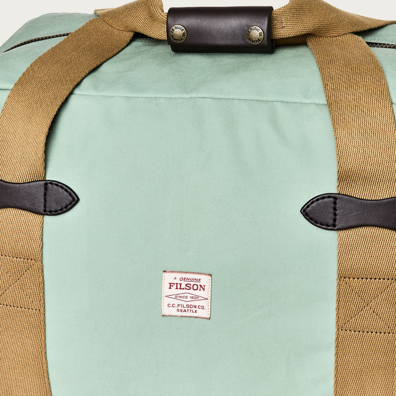 Tin cloth medium duffle bag by Filson | Granite green (Blue)