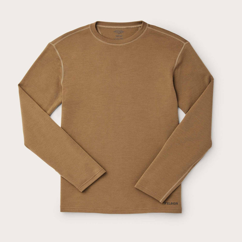 280g merino wool crewneck par Filson | Rugged tan (Brown)