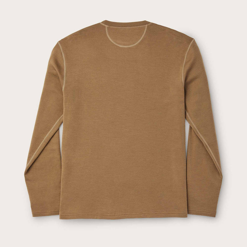280g merino wool crewneck par Filson | Rugged tan (Brown)