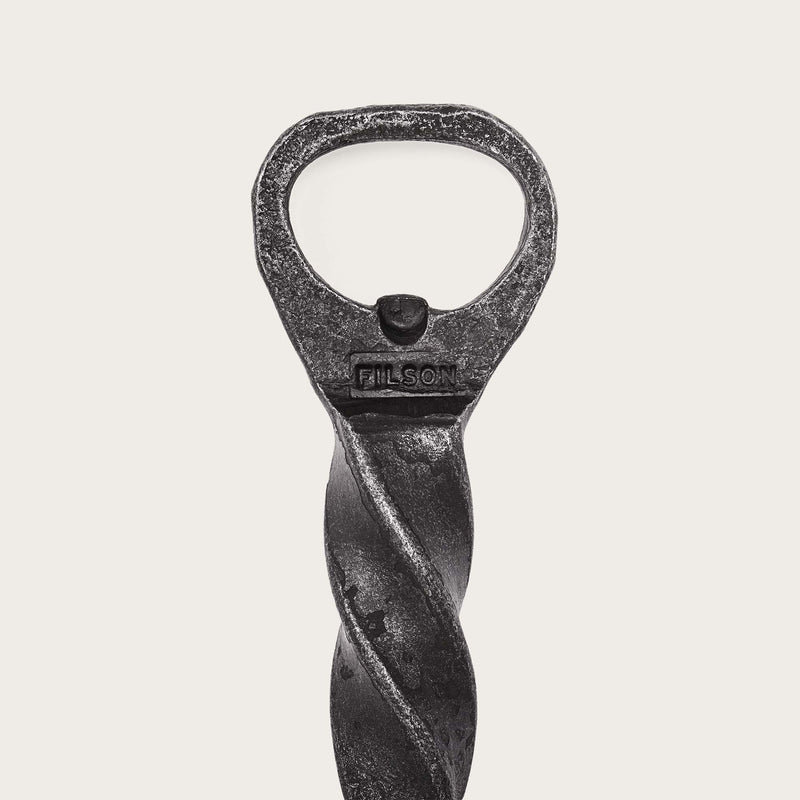 Wolf head bottle opener par Filson | Steel (Silver)