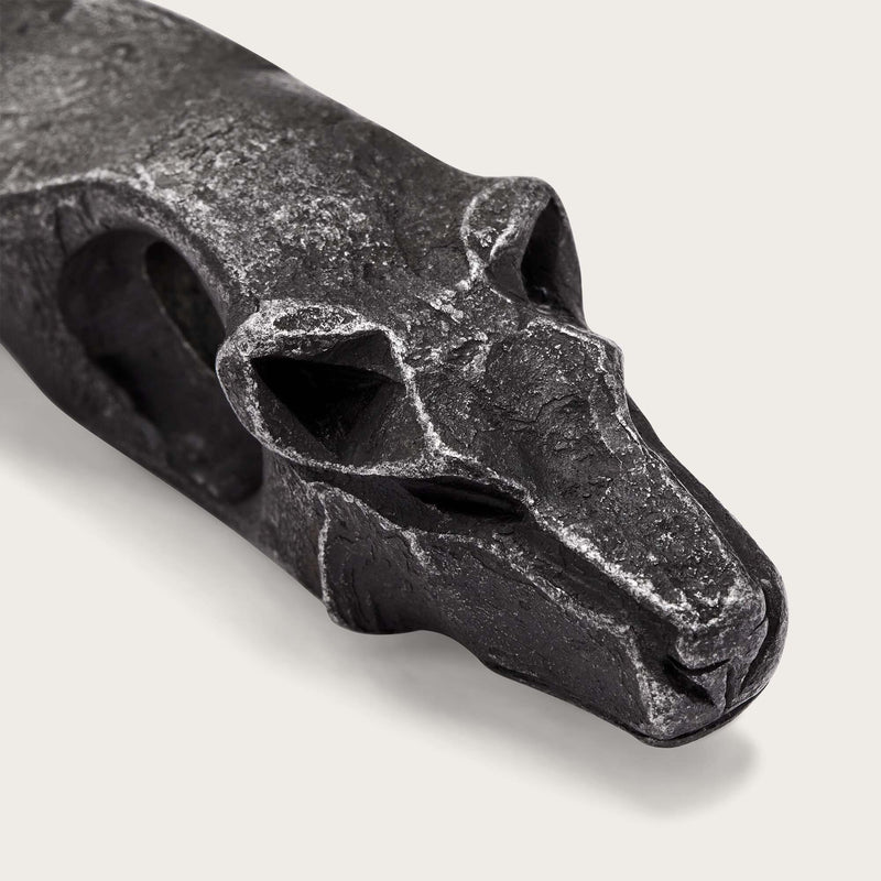 Wolf head bottle opener par Filson | Steel (Silver)