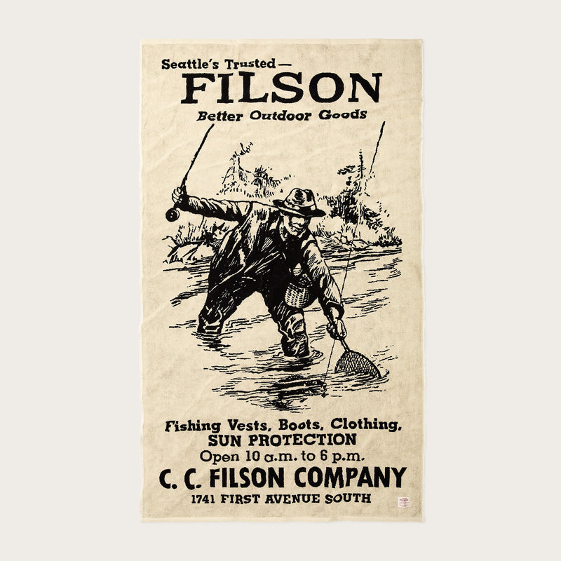 Filson towel by Filson | Tan / fishing (Beige)