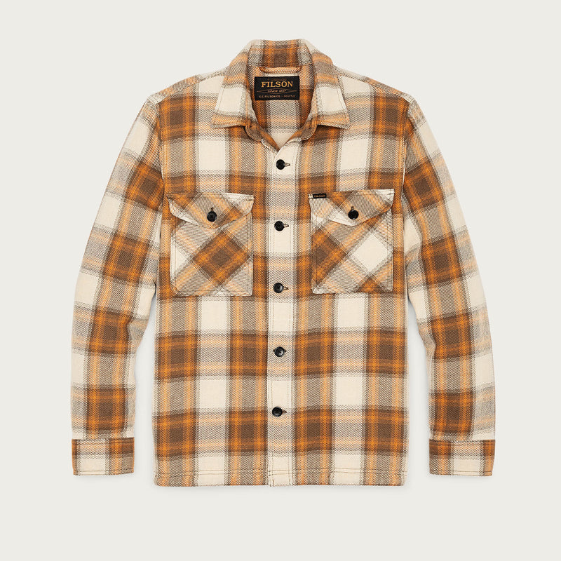 Deer island jac-shirt by Filson | Orange / brown shado (Orange)