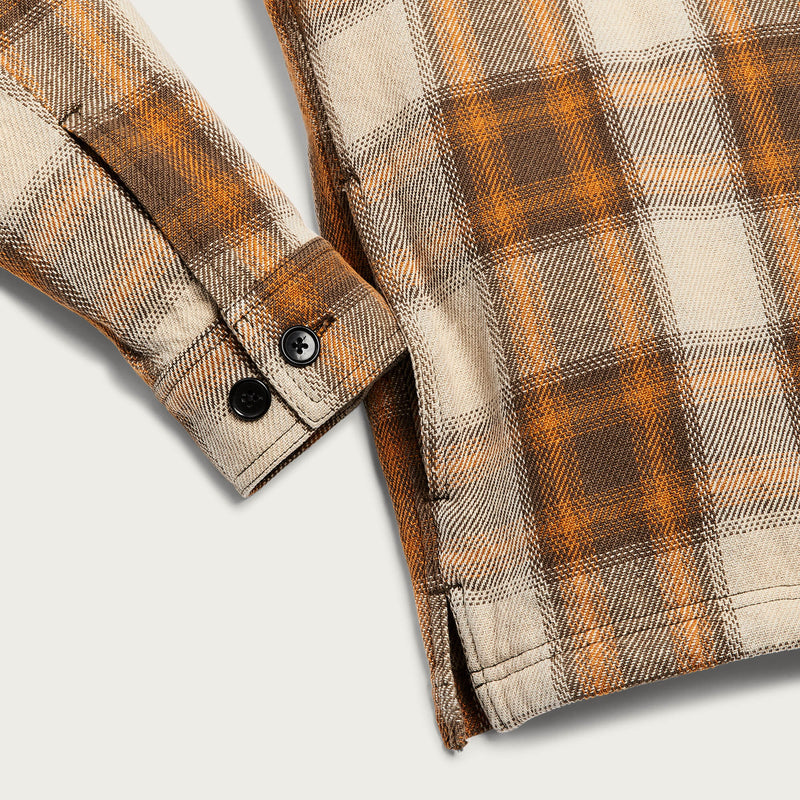 Deer island jac-shirt by Filson | Orange / brown shado (Orange)