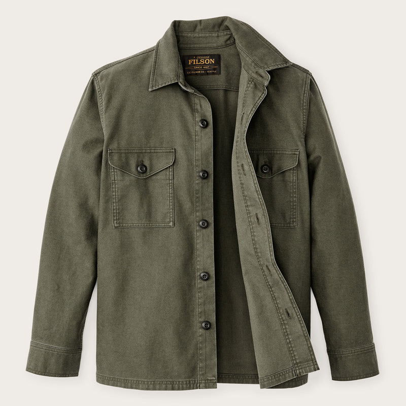Clarkston jac-shirt by Filson | Surplus green (Green)