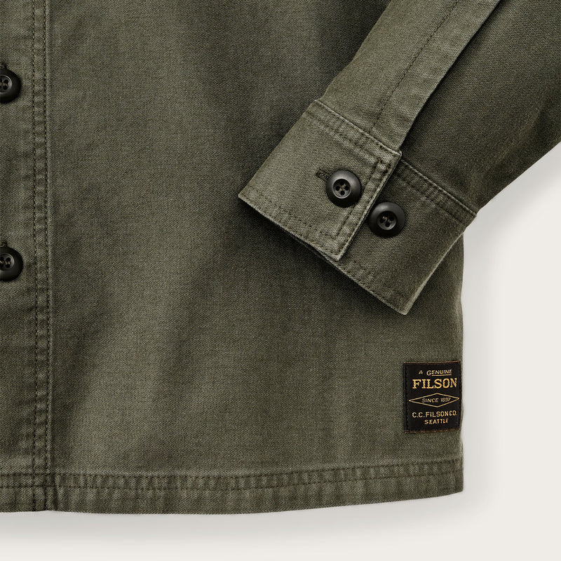 Clarkston jac-shirt by Filson | Surplus green (Green)