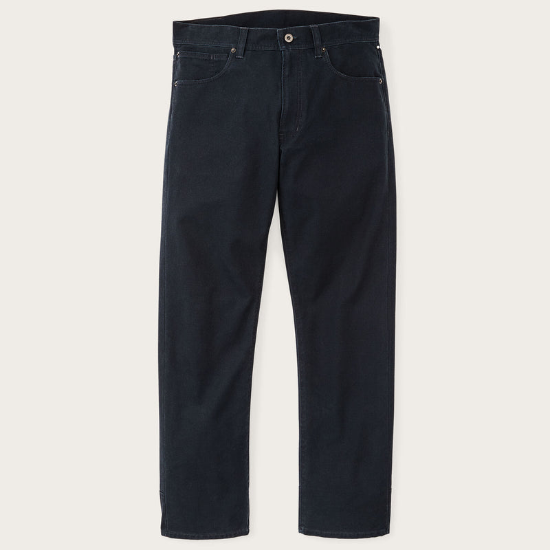 Dry tin cloth 5-pocket pants by Filson | Blue mussel (Blue)