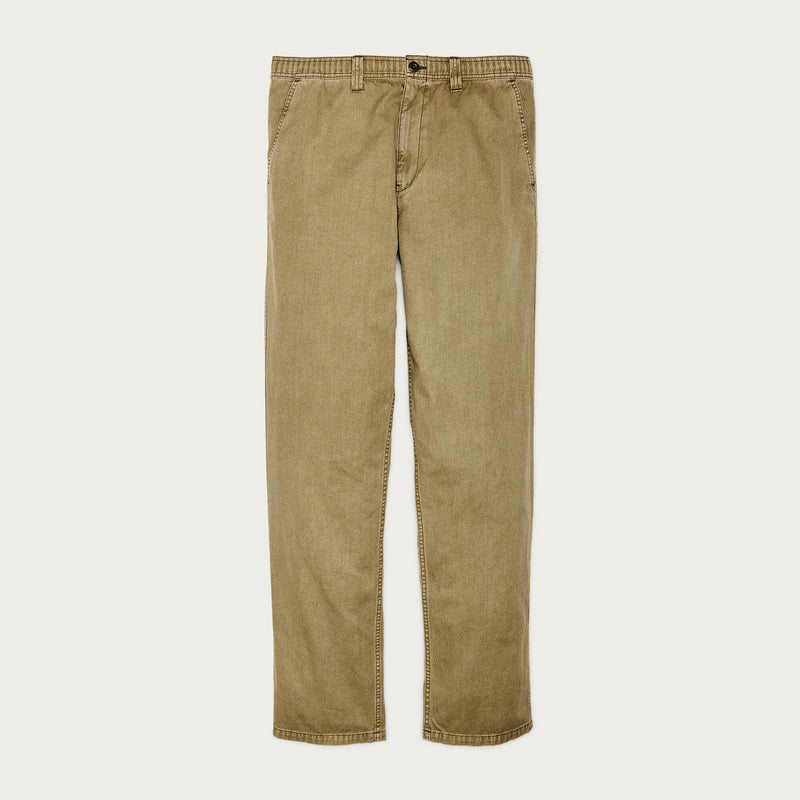 Oakville canvas pants par Filson | Slate olive (Beige)