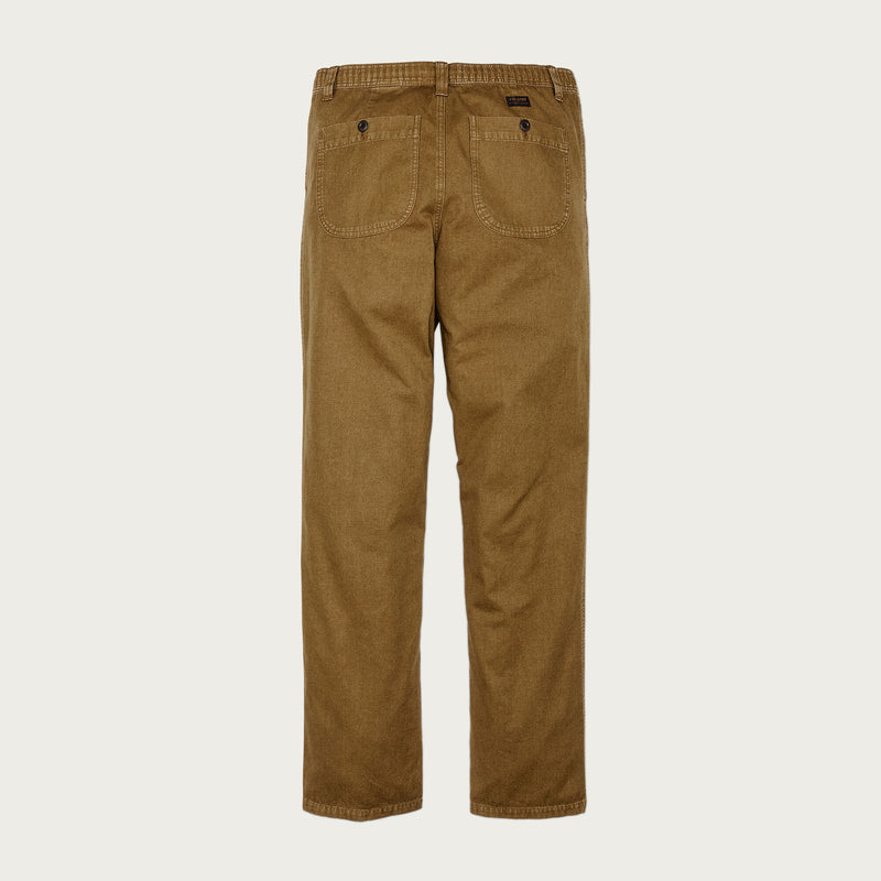 Oakville canvas pants par Filson | Bronze brown (Brown)