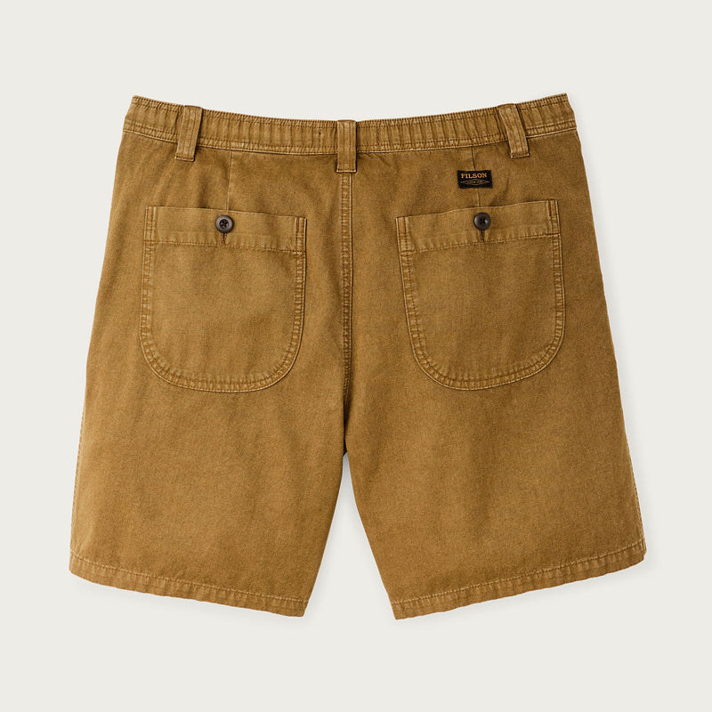 Oakville canvas shorts par Filson | Bronze brown (Beige)