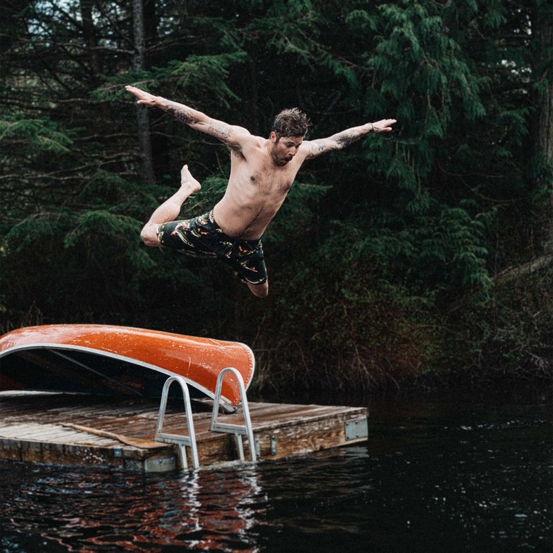 Cooper lake trunks by Filson | Trout falls (Multicolour)