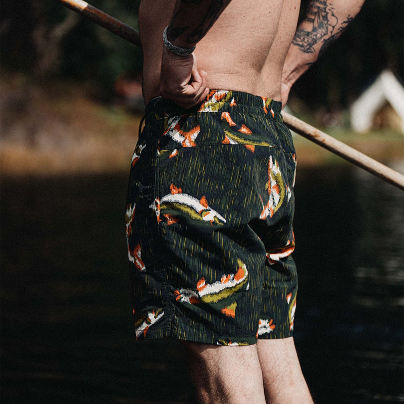 Cooper lake trunks by Filson | Trout falls (Multicolour)