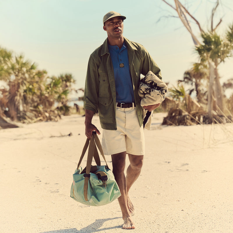 Dry tin cloth shorts by Filson | Natural seed (Beige)