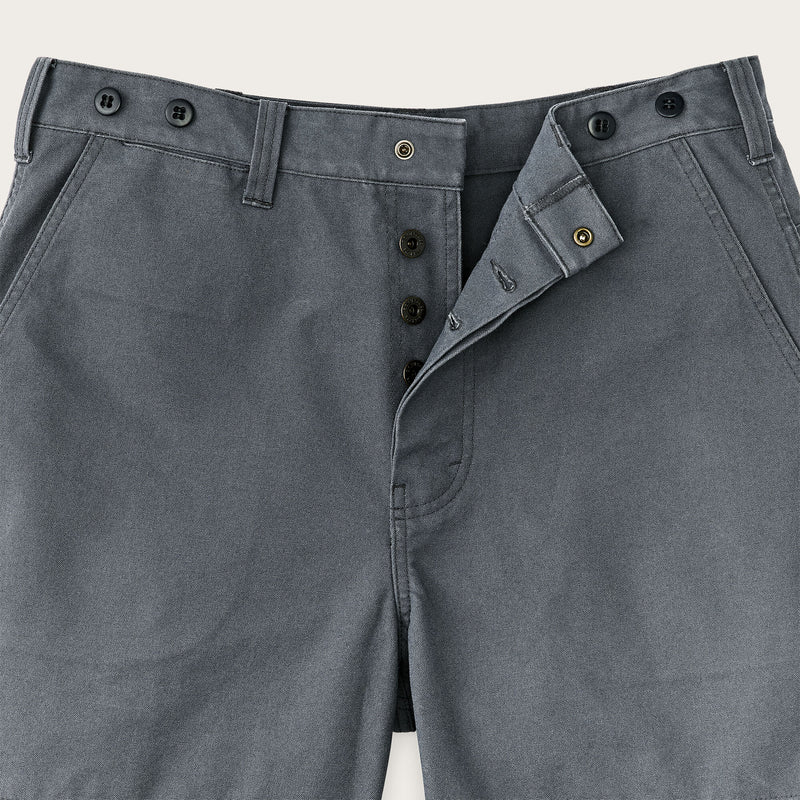 Dry tin cloth shorts by Filson | Storm blue (Blue)