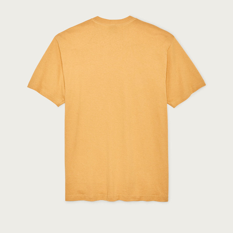 Frontier pocket t-shirt by Filson | Dun yellow (Orange)