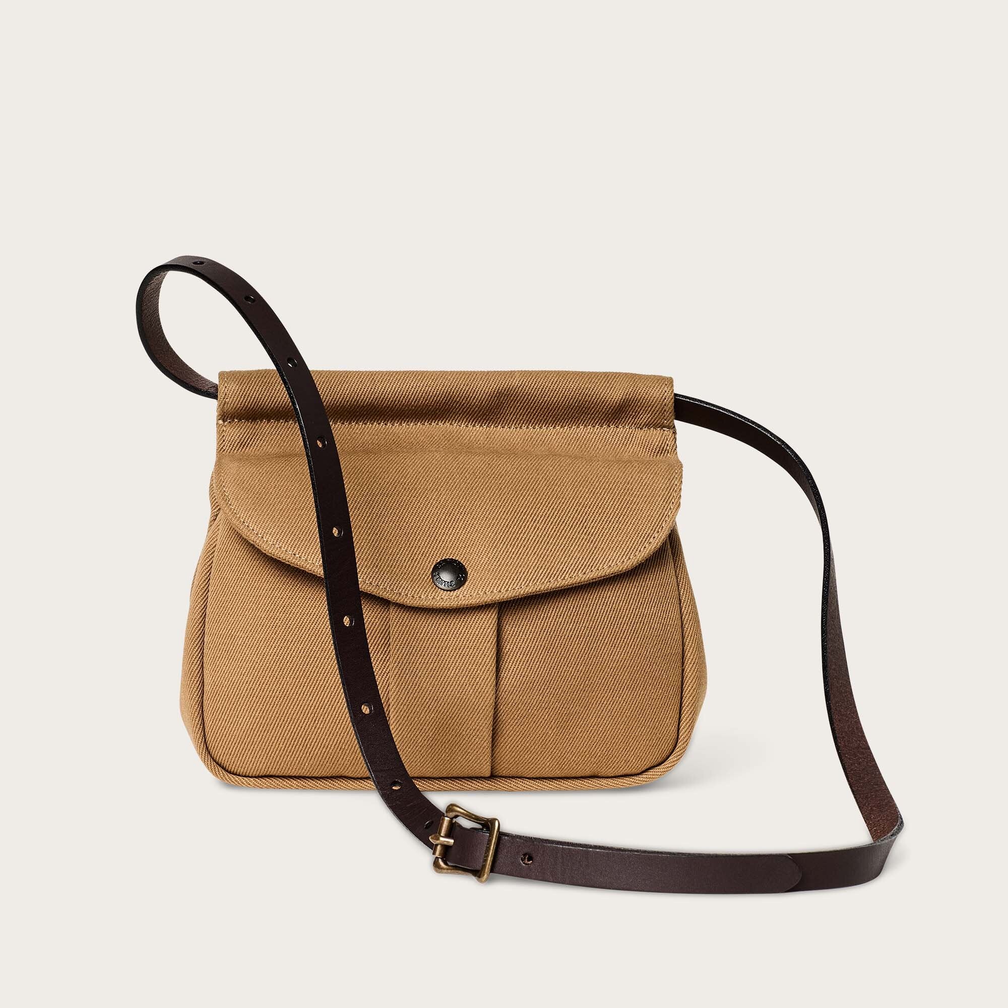 Rugged twill convertible field bag by Filson | Tan (Beige)