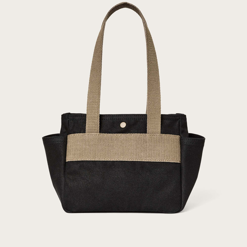 Rugged twill small open tote bag par Filson | Black (Black)