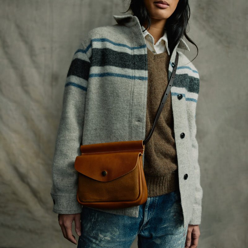 Suede convertible field bag par Filson | Saddle brown (Brown)