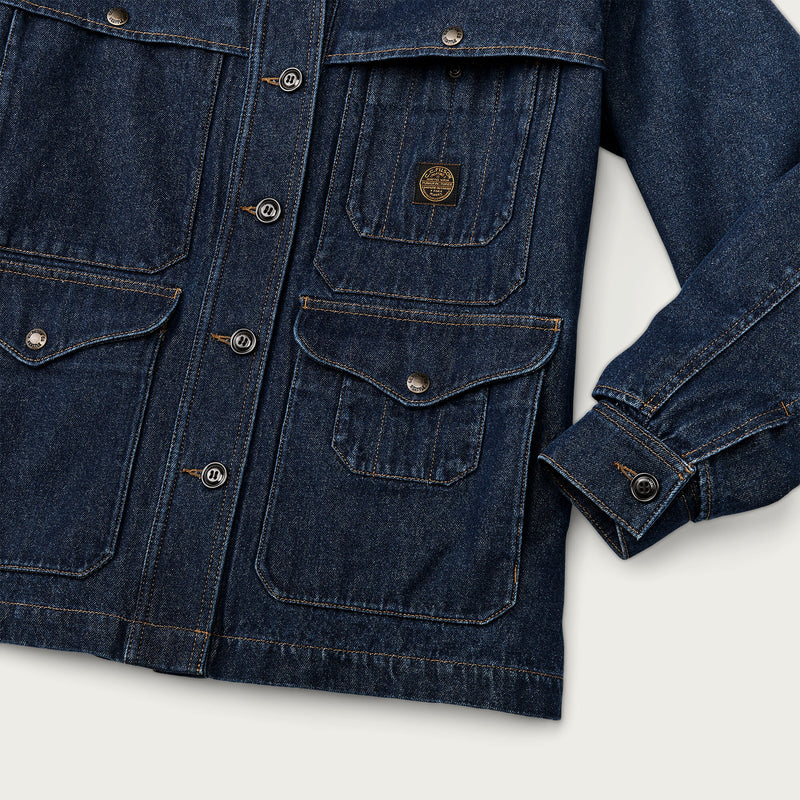 Women's 9-oz. denim cruiser par Filson | Dark rinse (Blue)