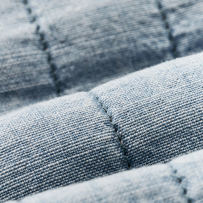 Veste matelassée en chambray pour femme par Filson | Light indigo chambray (Blue)