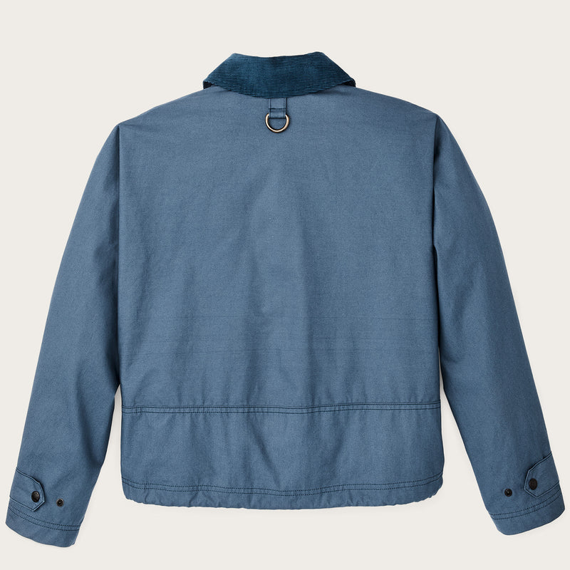 Women's aviator cloth short work jacket par Filson | Flag blue (Blue)