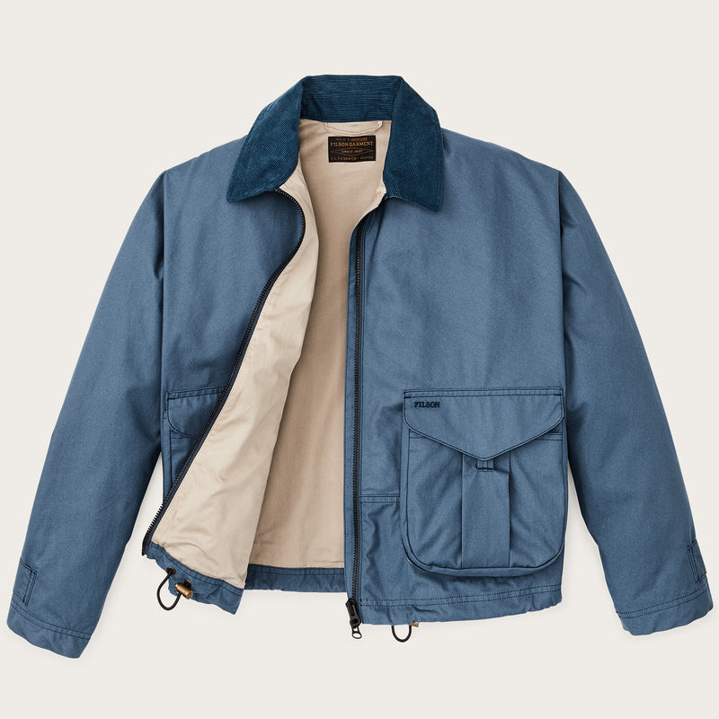 Women's aviator cloth short work jacket par Filson | Flag blue (Blue)