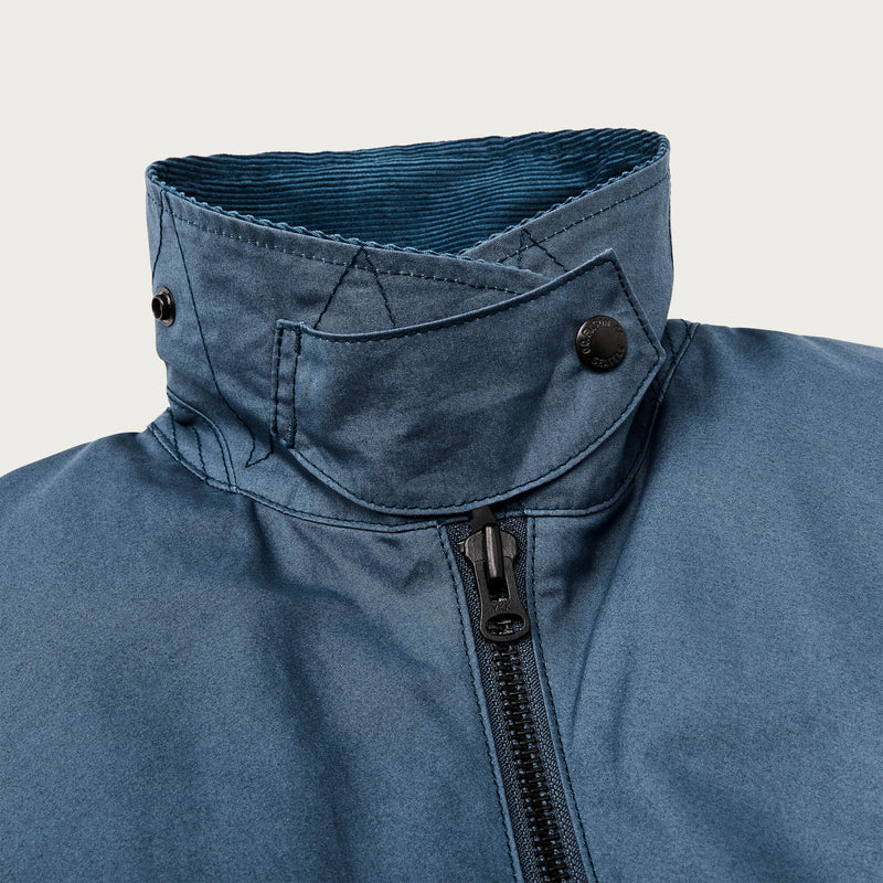 Women's aviator cloth short work jacket par Filson | Flag blue (Blue)