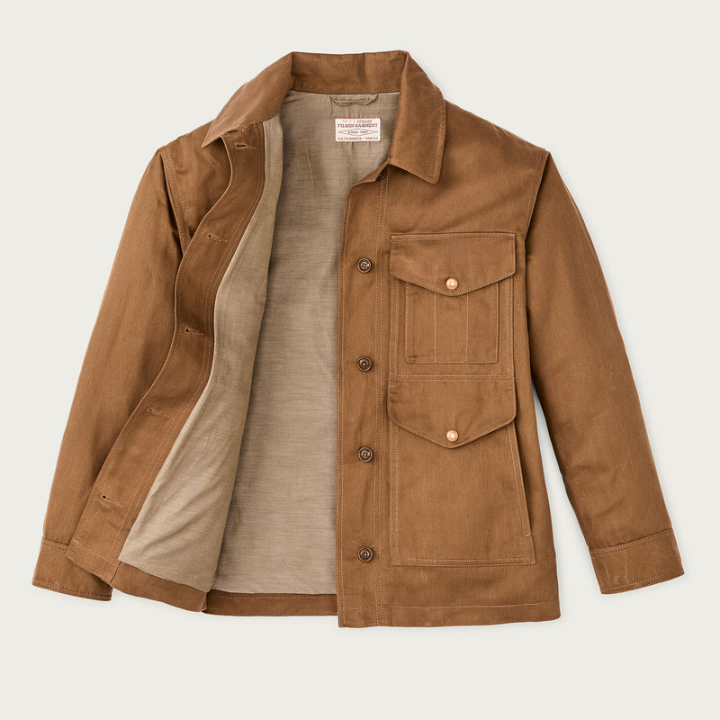 Women’s heritage cotton cruiser par Filson | Nicotine (Beige)
