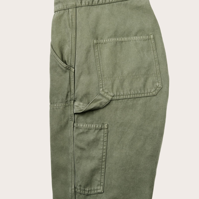 Women’s field short sleeve coverall par Filson | Army green (Green)