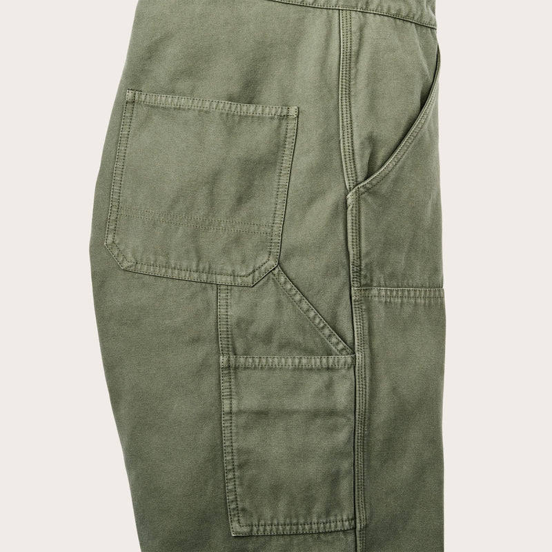Women’s field short sleeve coverall par Filson | Army green (Green)
