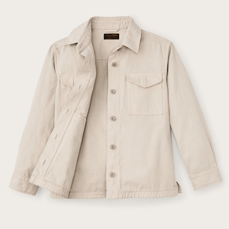 Women’s field jac-shirt par Filson | Feather grey (Beige)