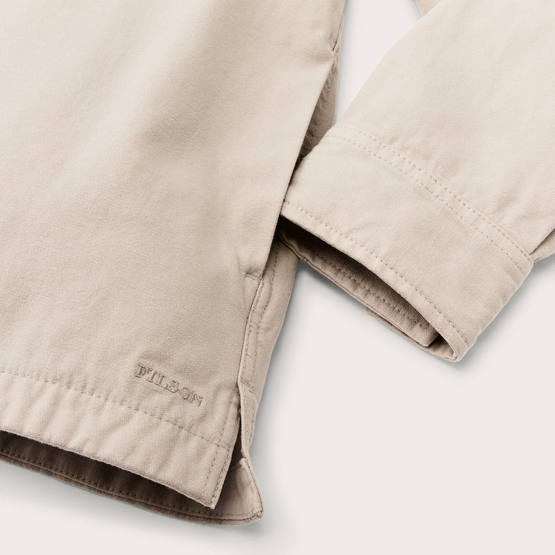 Women’s field jac-shirt par Filson | Feather grey (Beige)