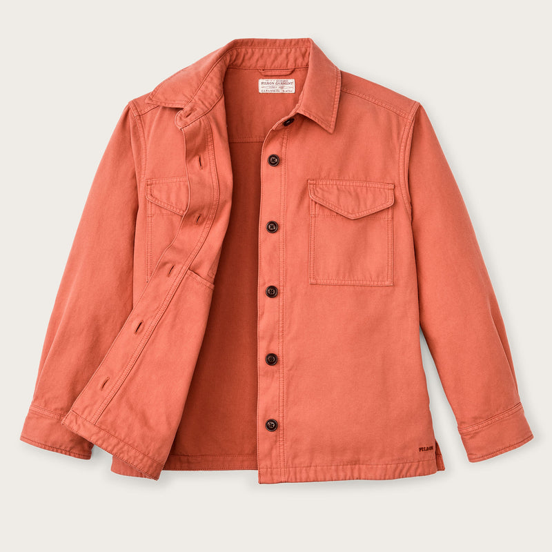 Women’s field jac-shirt by Filson | Cedar red (Red)