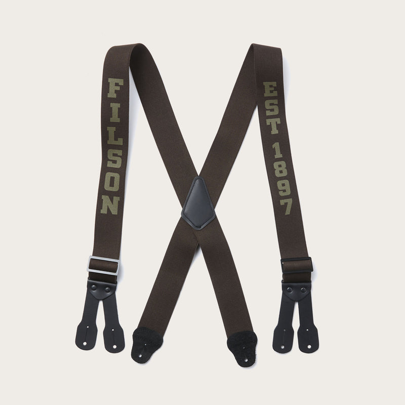Filson logger suspenders by Filson | Dark brown (Brown)