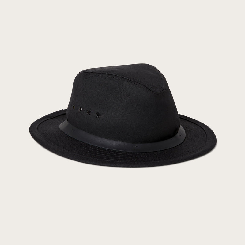 Tin cloth packer hat par Filson | Black (Black)