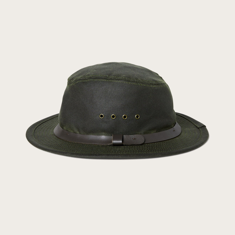 Tin cloth packer hat by Filson | Otter green (Green)
