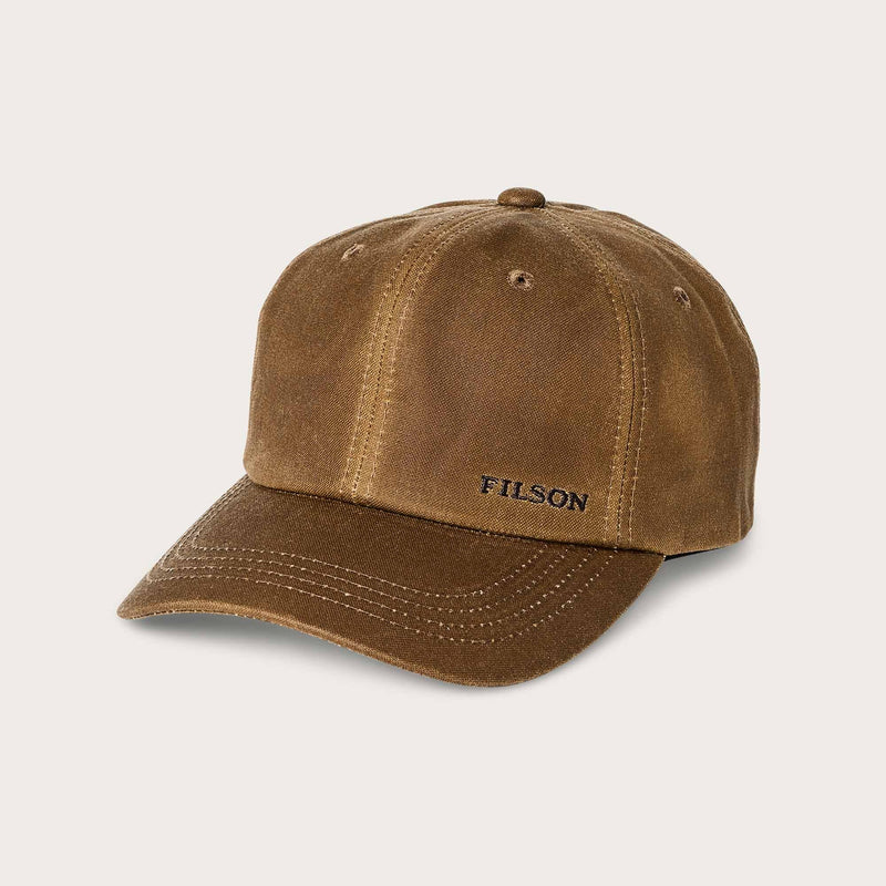 Oil tin low-profile logger cap par Filson | Dark tan (Beige)