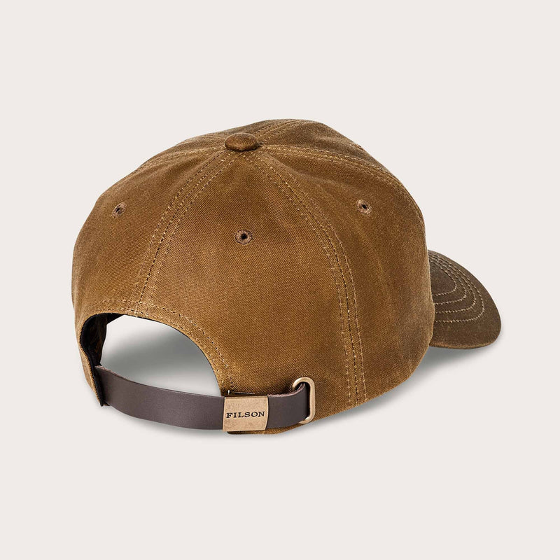 Oil tin low-profile logger cap par Filson | Dark tan (Beige)