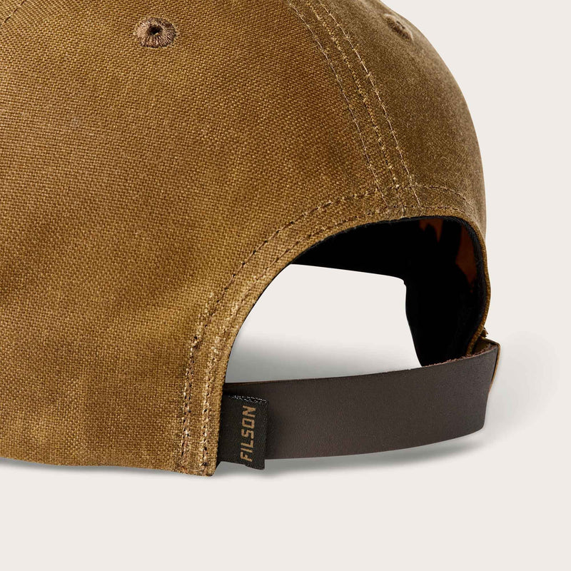 Oil tin low-profile logger cap par Filson | Dark tan (Beige)