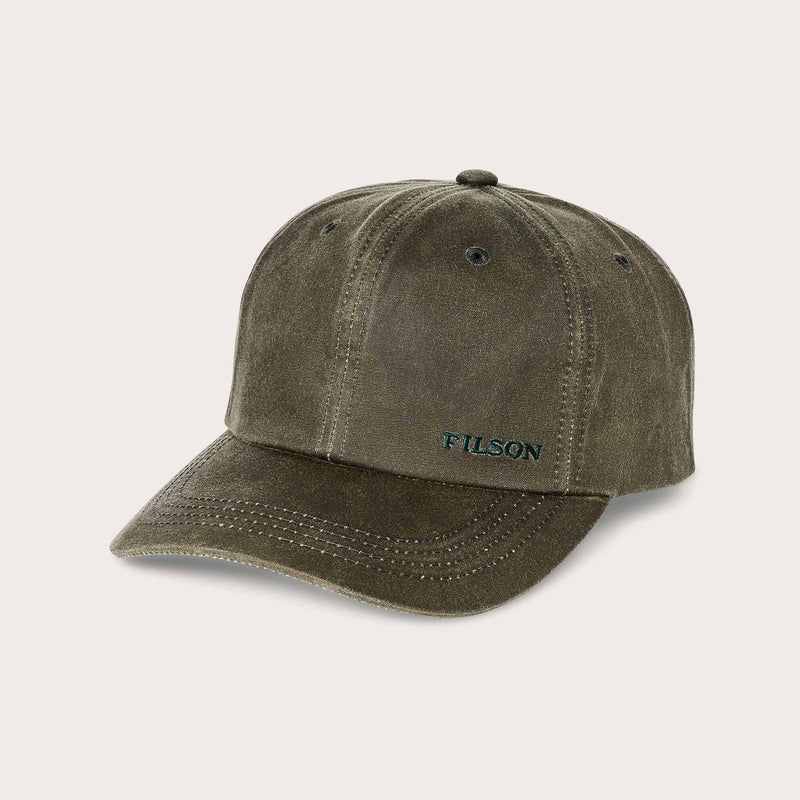 Oil tin low-profile logger cap by Filson | Otter green (Green)