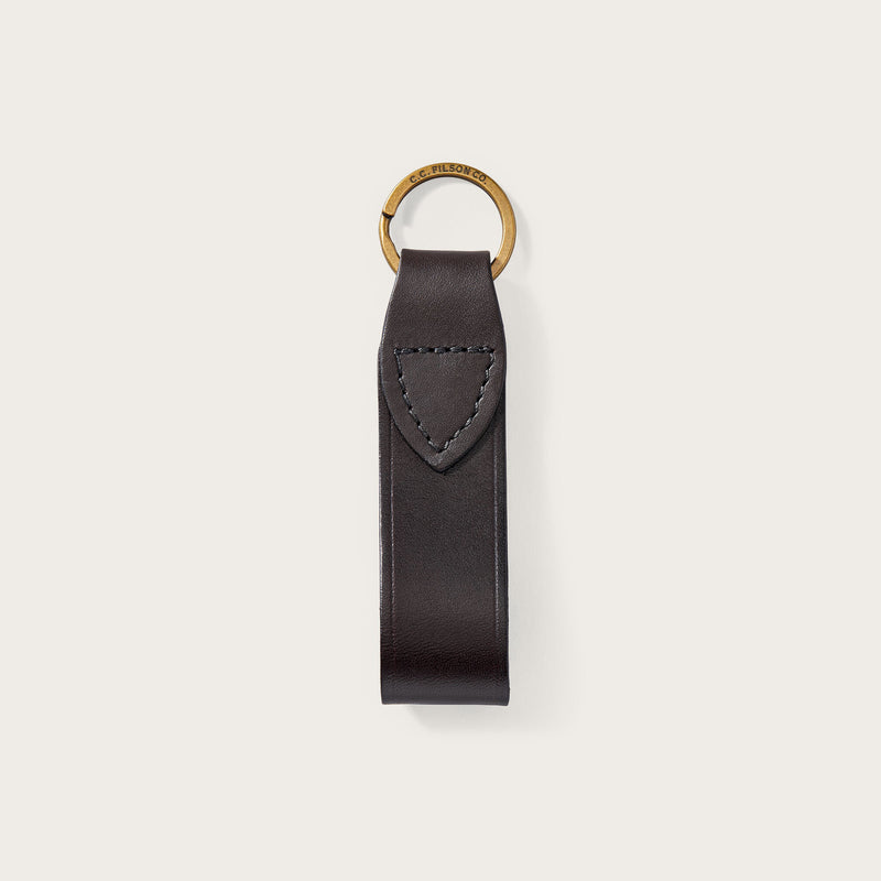 Bridle leather key chain par Filson | Brown leather (Brown)