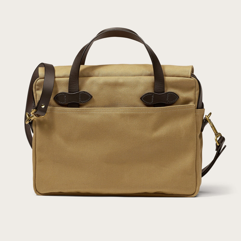 Rugged twill original briefcase by Filson | Tan (Beige)