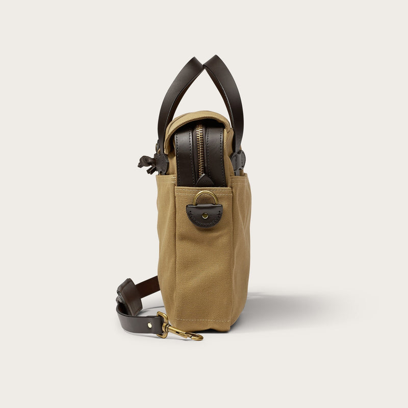 Rugged twill original briefcase by Filson | Tan (Beige)