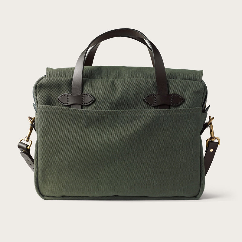 Rugged twill original briefcase by Filson | Otter green (Green)