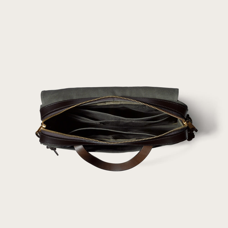 Rugged twill original briefcase by Filson | Otter green (Green)