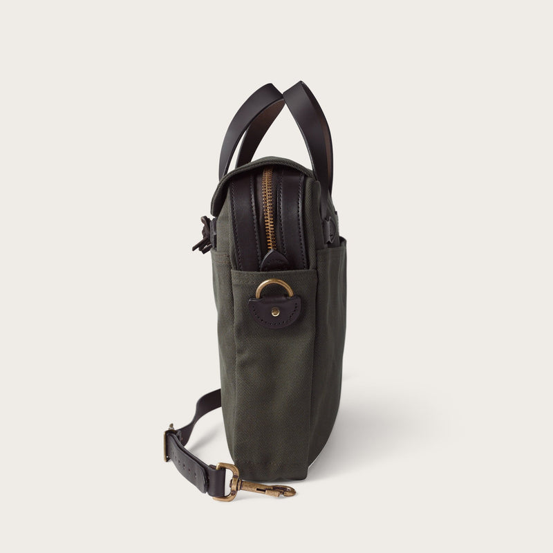 Rugged twill original briefcase by Filson | Otter green (Green)