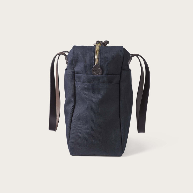 Tote bag with zipper by Filson | Navy (Blue)