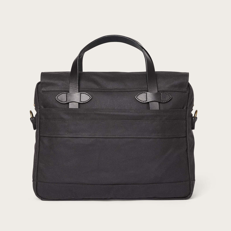 24 hour tin cloth briefcase par Filson | Cinder (Grey)