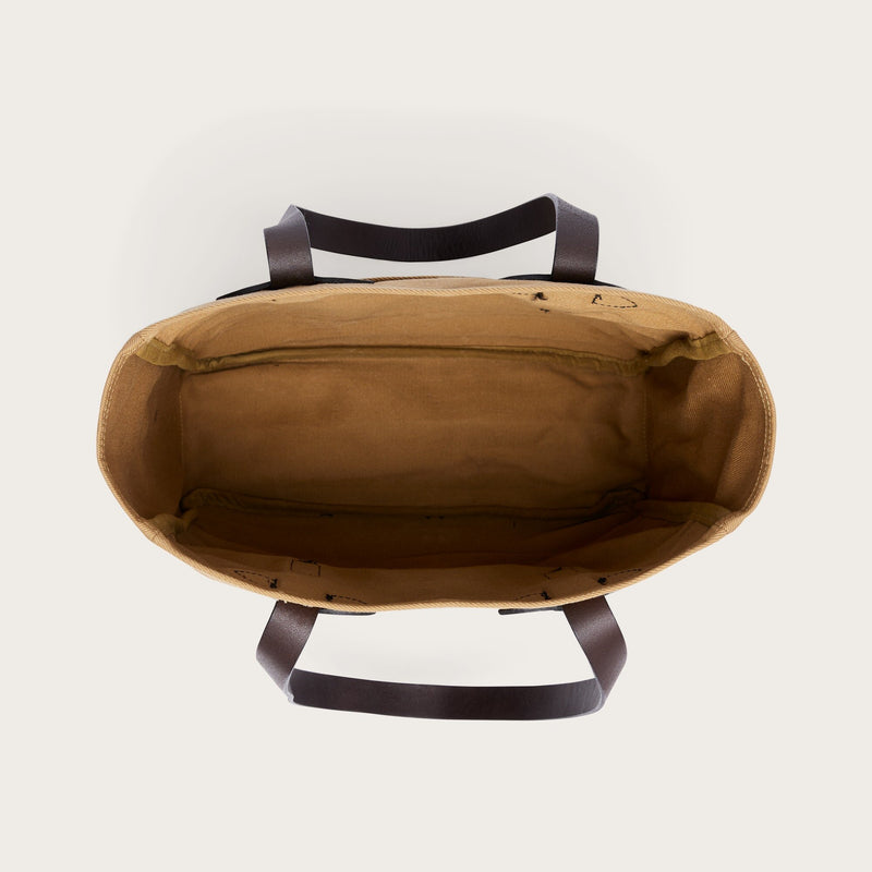 Rugged twill tote bag by Filson | Tan (Beige)