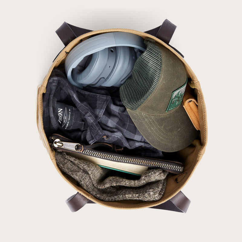 Rugged twill tote bag by Filson | Tan (Beige)